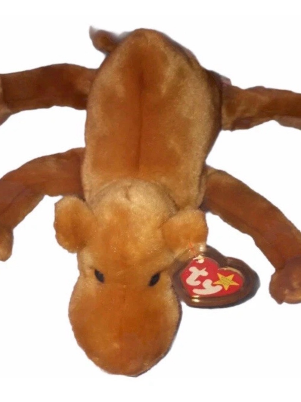 Ty Beanie Babies Humphrey Camel Plush Beanbag Stuffed Animal Retired 1998